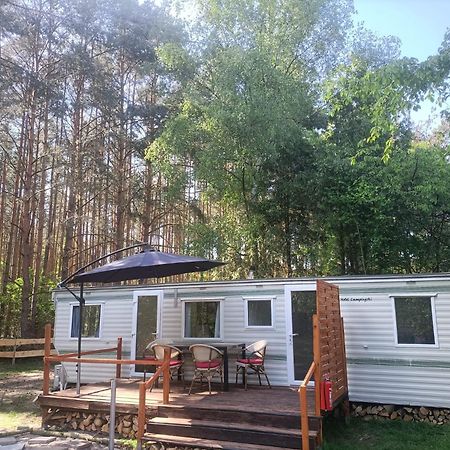 Hotel Tinyhaus Idyllisch Am Waldesrand Cottbus Exterior foto